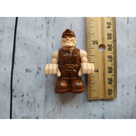 Moon Sand Construction Man Figure Worker Toy - Picture 4 of 5